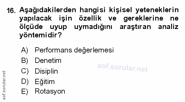 Soru 16