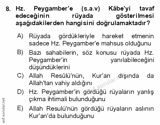 Soru 8