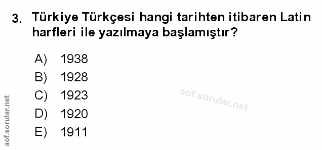 Soru 3