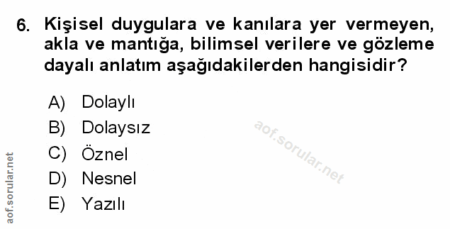 Soru 6