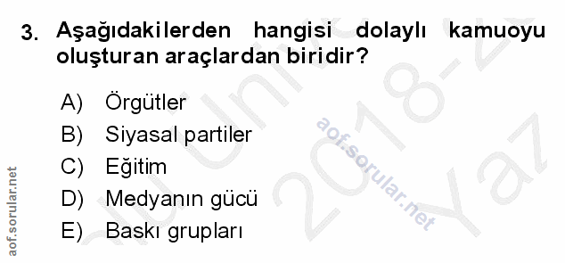 Soru 3