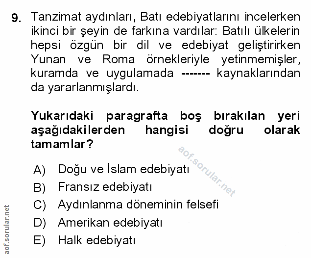 Soru 9