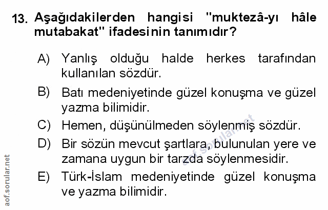 Soru 13