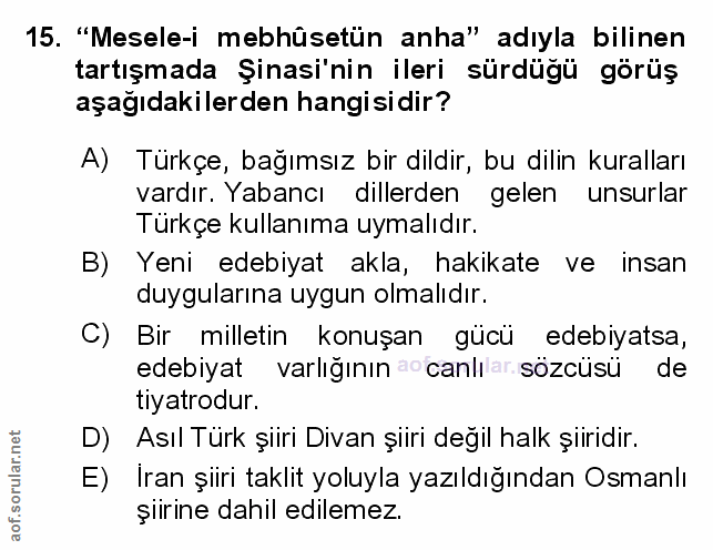 Soru 15