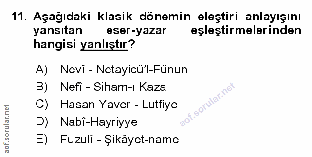 Soru 11