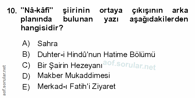 Soru 10