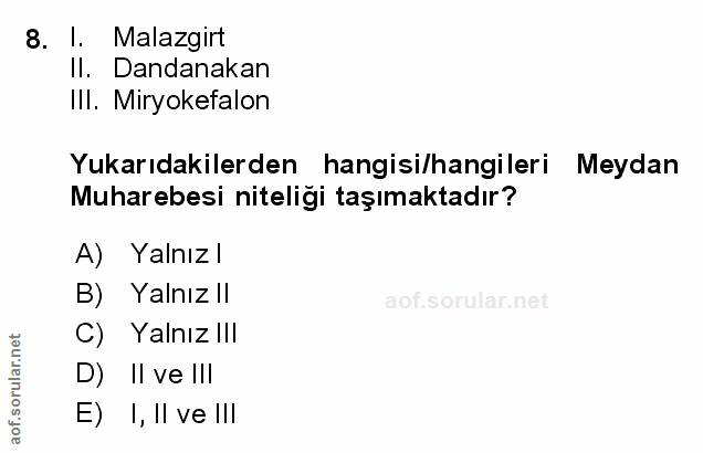 Soru 8