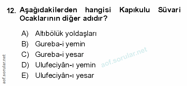 Soru 12