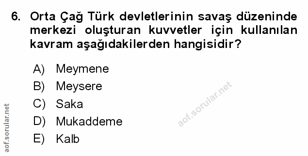 Soru 6