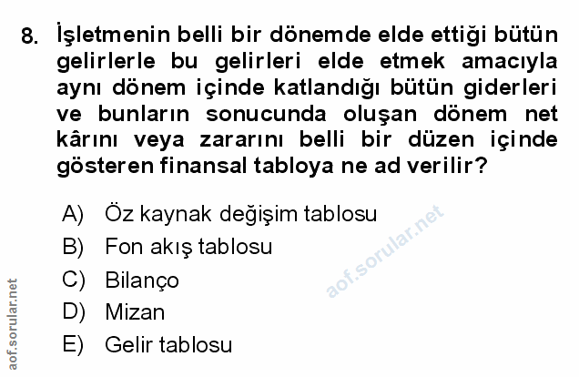Soru 8
