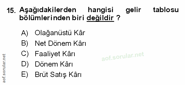 Soru 15
