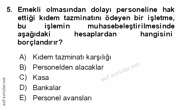 Soru 5