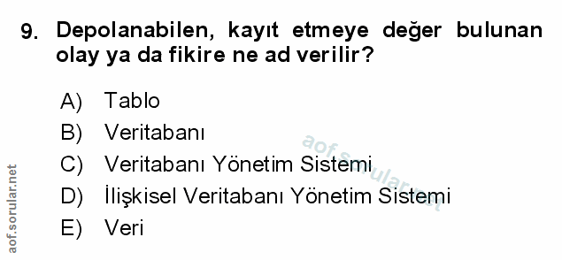 Soru 9
