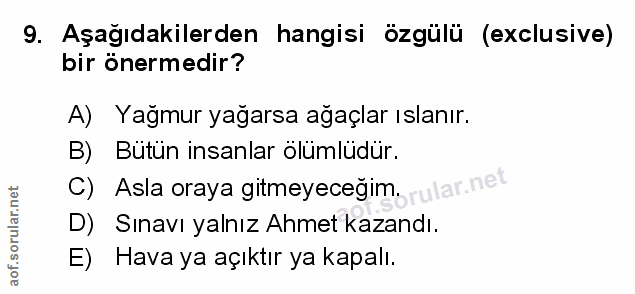 Soru 9