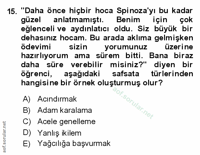 Soru 15