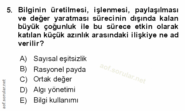 Soru 5