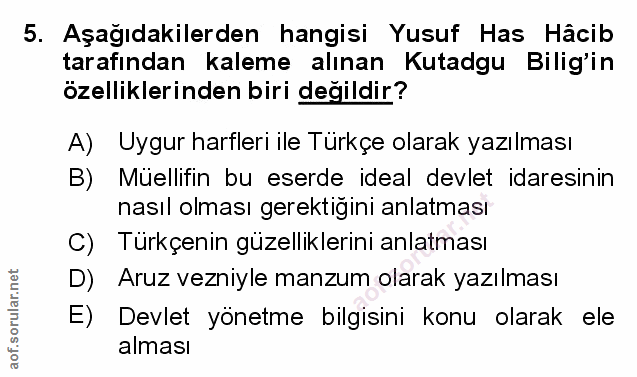 Soru 5