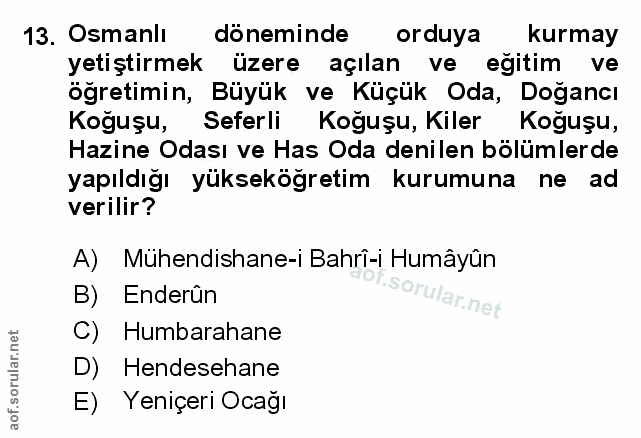Soru 13