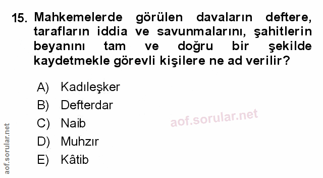 Soru 15