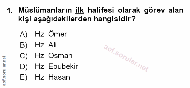 Soru 1