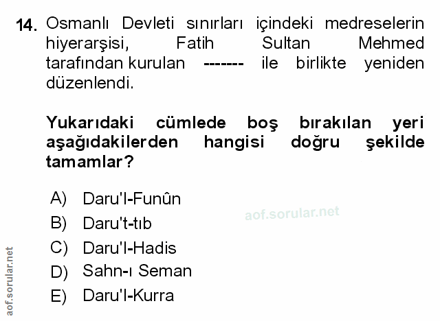 Soru 14