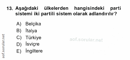 Soru 13