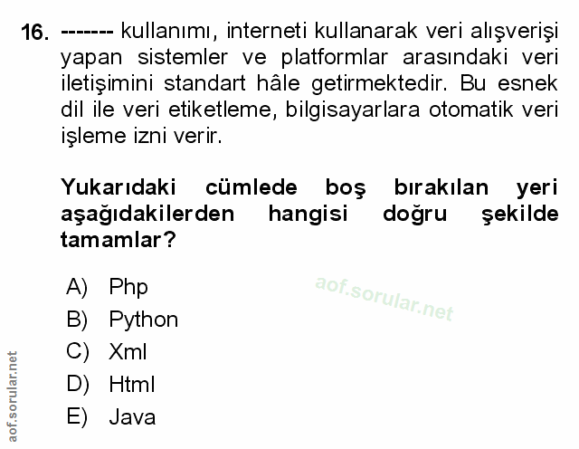 Soru 16