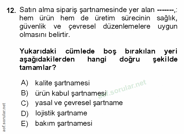 Soru 12