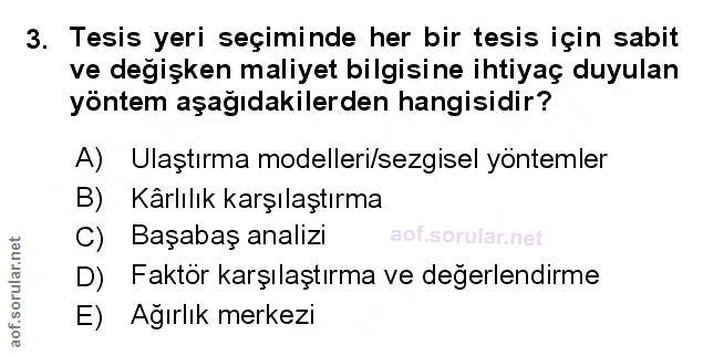 Soru 3