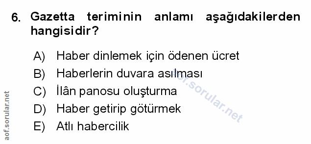 Soru 6