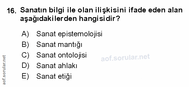 Soru 16