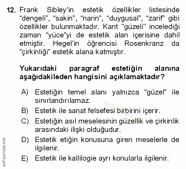 Soru 12