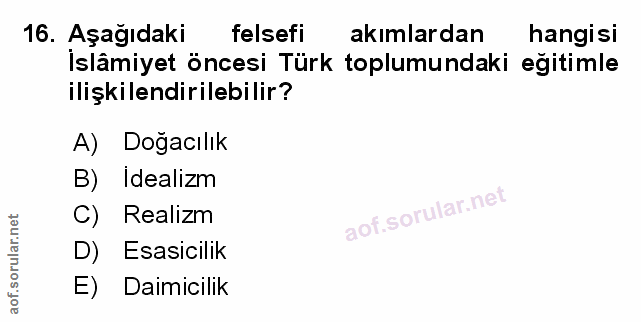 Soru 16