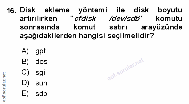 Soru 16