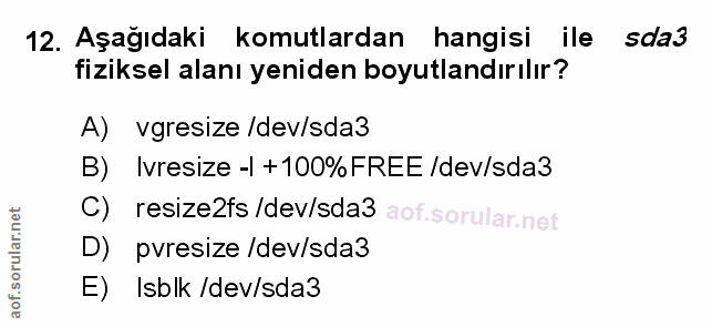 Soru 12