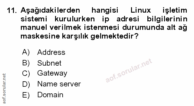 Soru 11