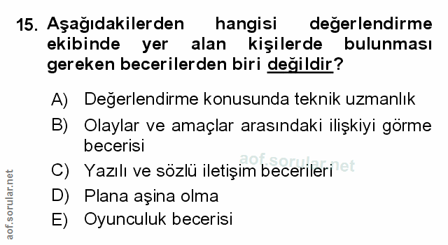 Soru 15
