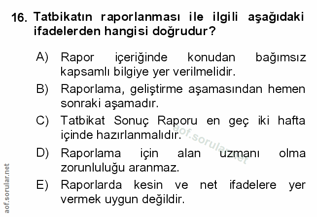 Soru 16