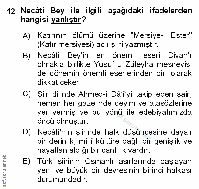 Soru 12