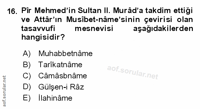 Soru 16