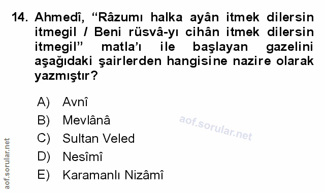 Soru 14