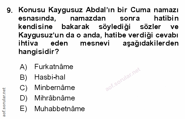 Soru 9