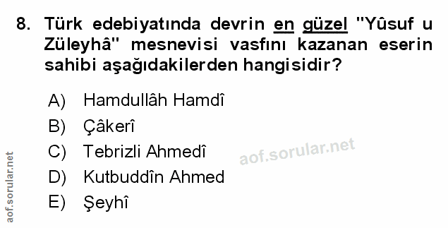 Soru 8
