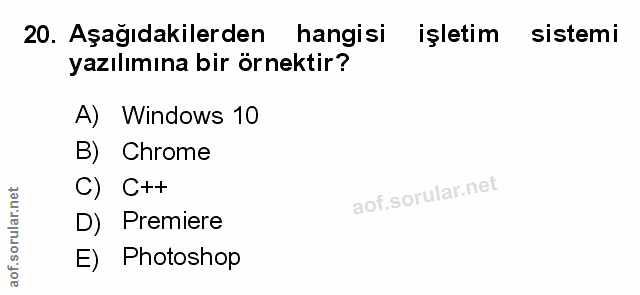 Soru 20