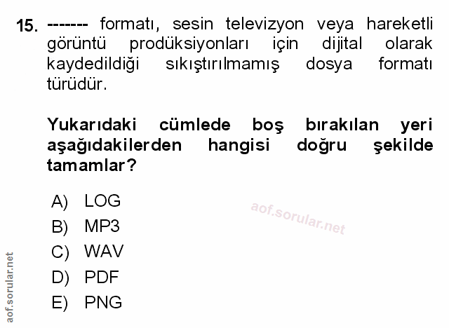Soru 15