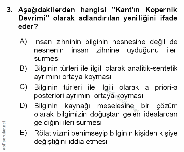 Soru 3