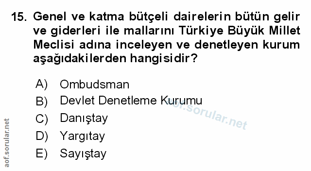 Soru 15