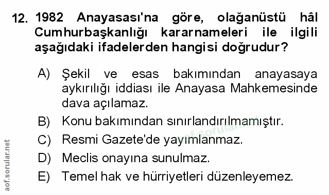 Soru 12