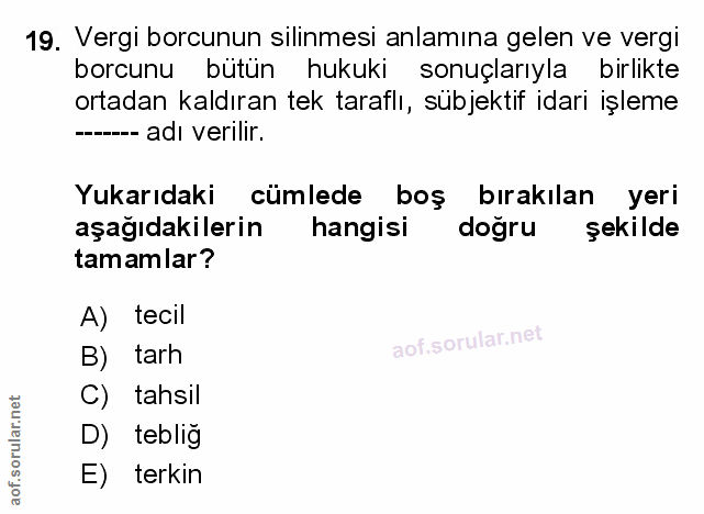 Soru 19
