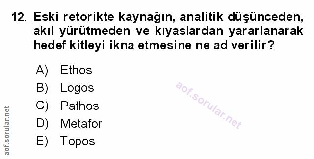 Soru 12